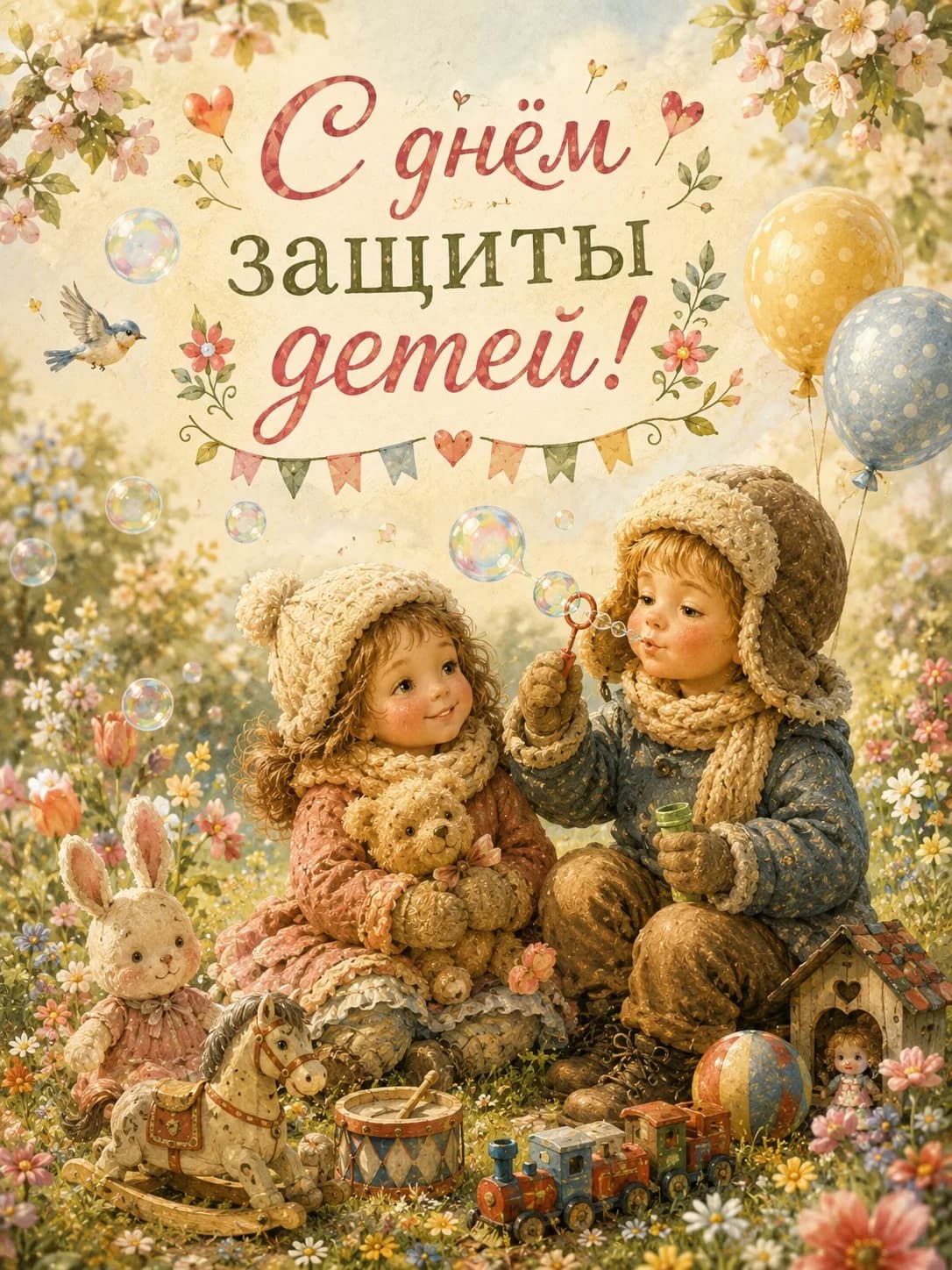 🌼 1 июня — День защиты детей 🌼